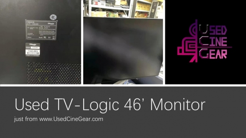 Used TVLogic FCM-462W 46" Ultra-narrow bezel Video Wall Displays