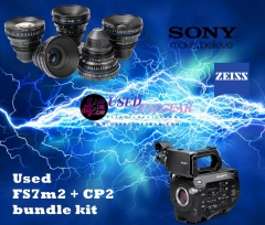 Used SONY FS7m2 camera+ZEISS CP.2 lens bundle kit