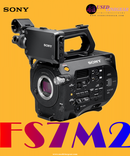 Used SONY FS7m2 XDCAM S35+4k Camera