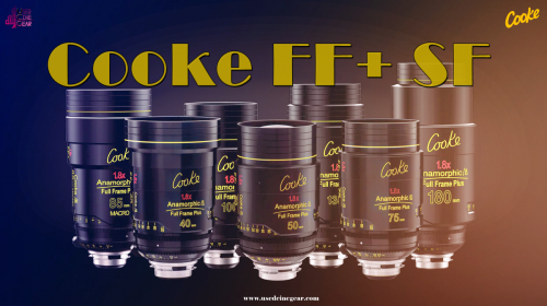 Cooke FF+ SF Lenses Kit (full frame special flare anamorphic)