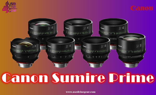 Used Canon Sumire Prime Cinema Lenses Kit