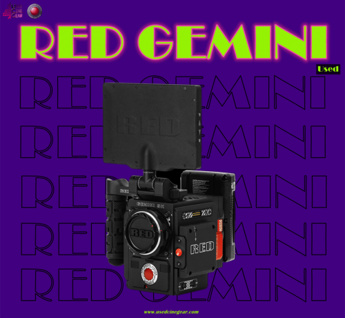 Used RED GEMINI 5k DSMC2 Digital Cinema Camera
