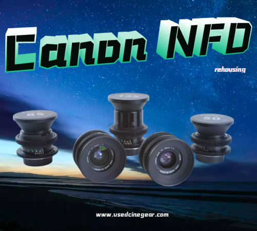 Canon NFD Cine-Mod Vintage Lens(EF mount)